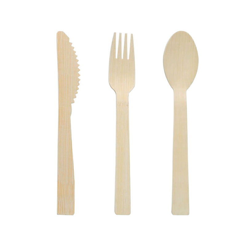 Bamboo Cutlery Knife Fork Spoon