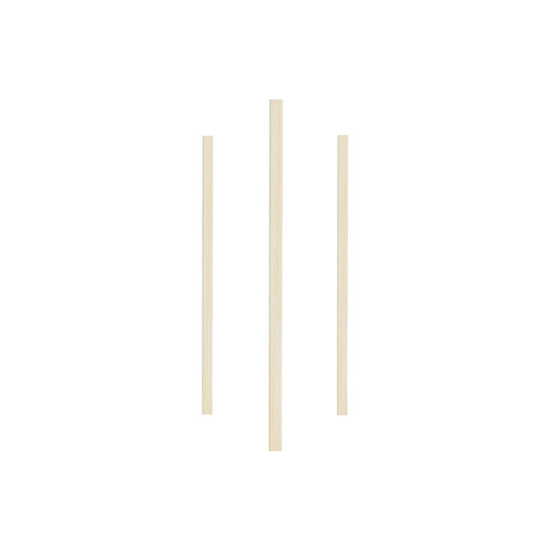 Bamboo Coffee Stirrers Square End