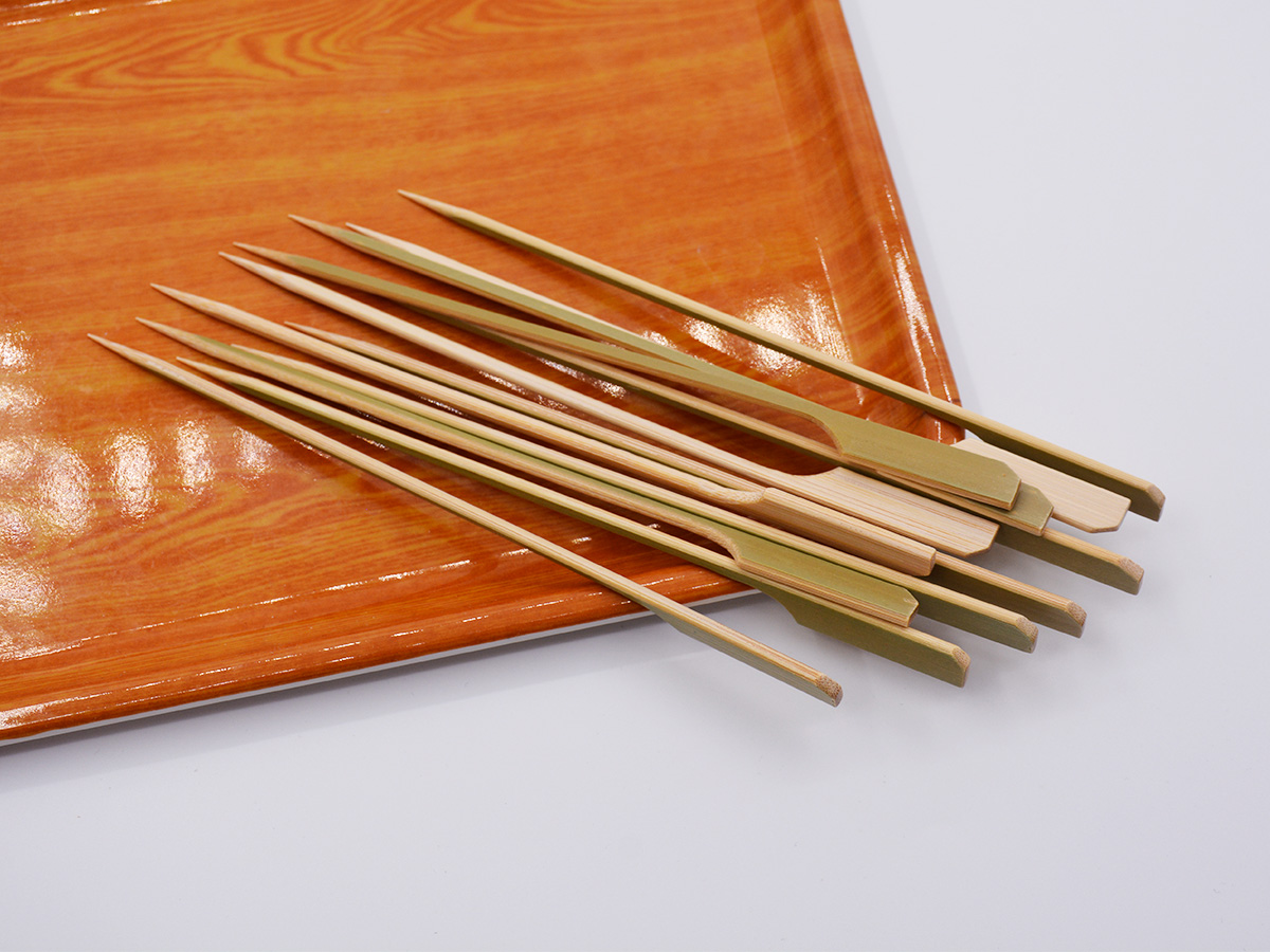 What is a Teppo bamboo skewer and what are its uses