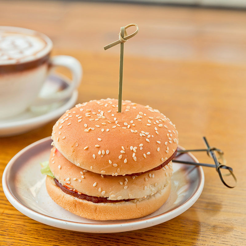 how long a knotted bamboo skewer for slider buns