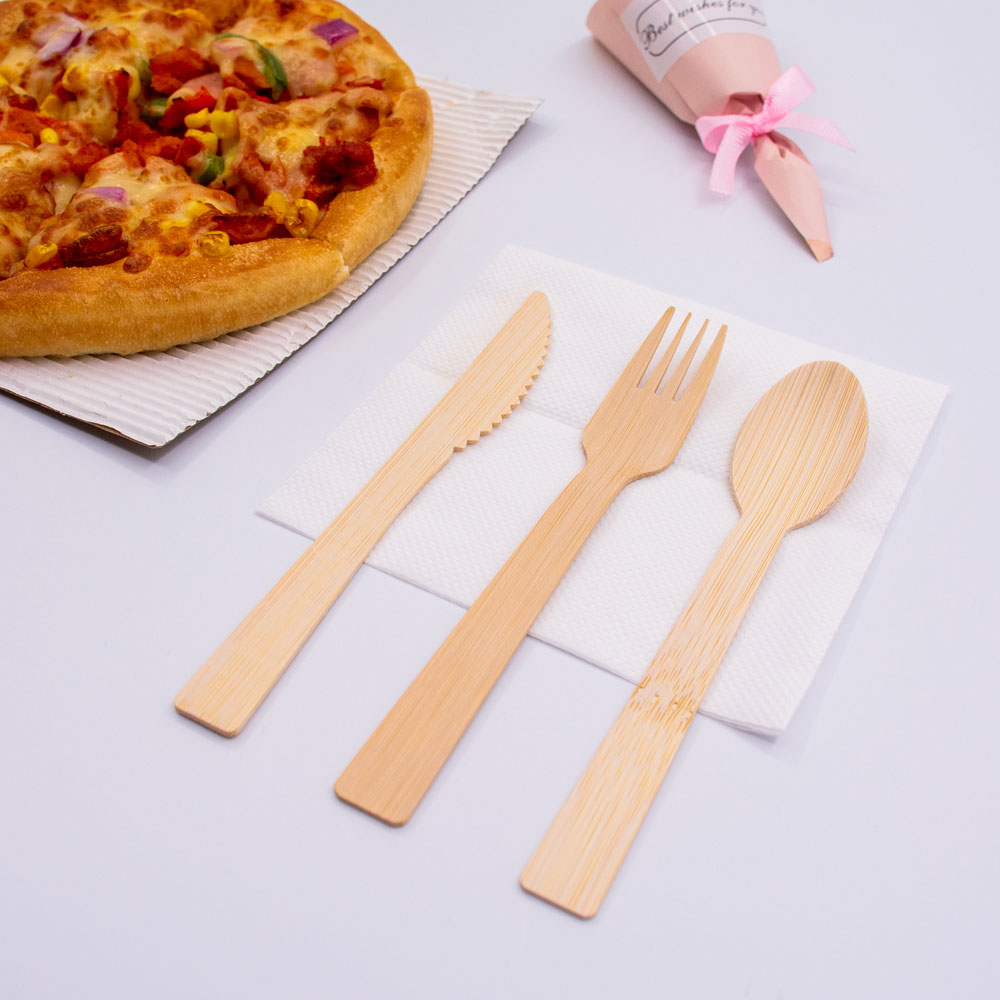 What are the advantages and disadvantages of bamboo knives forks and spoons