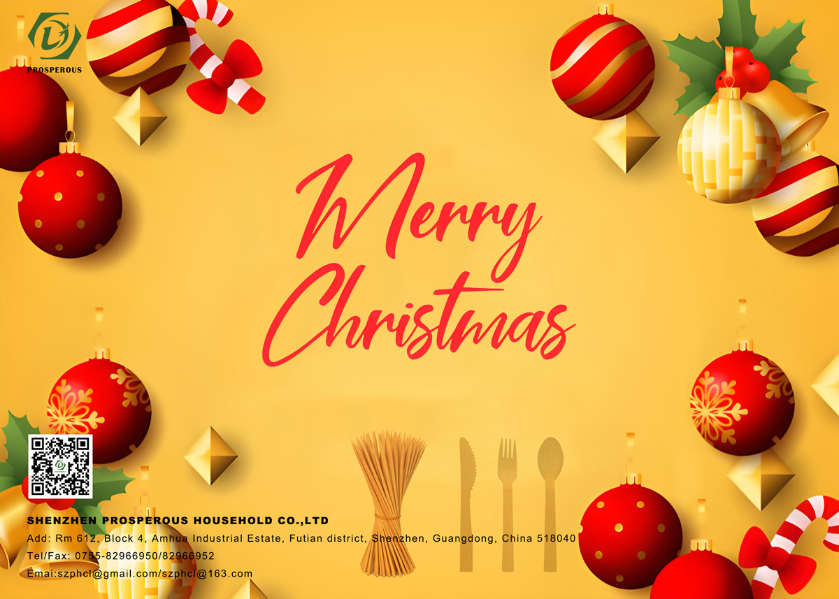 Shenzhen Prosperous Household wishes customers a happy Christmas 2024