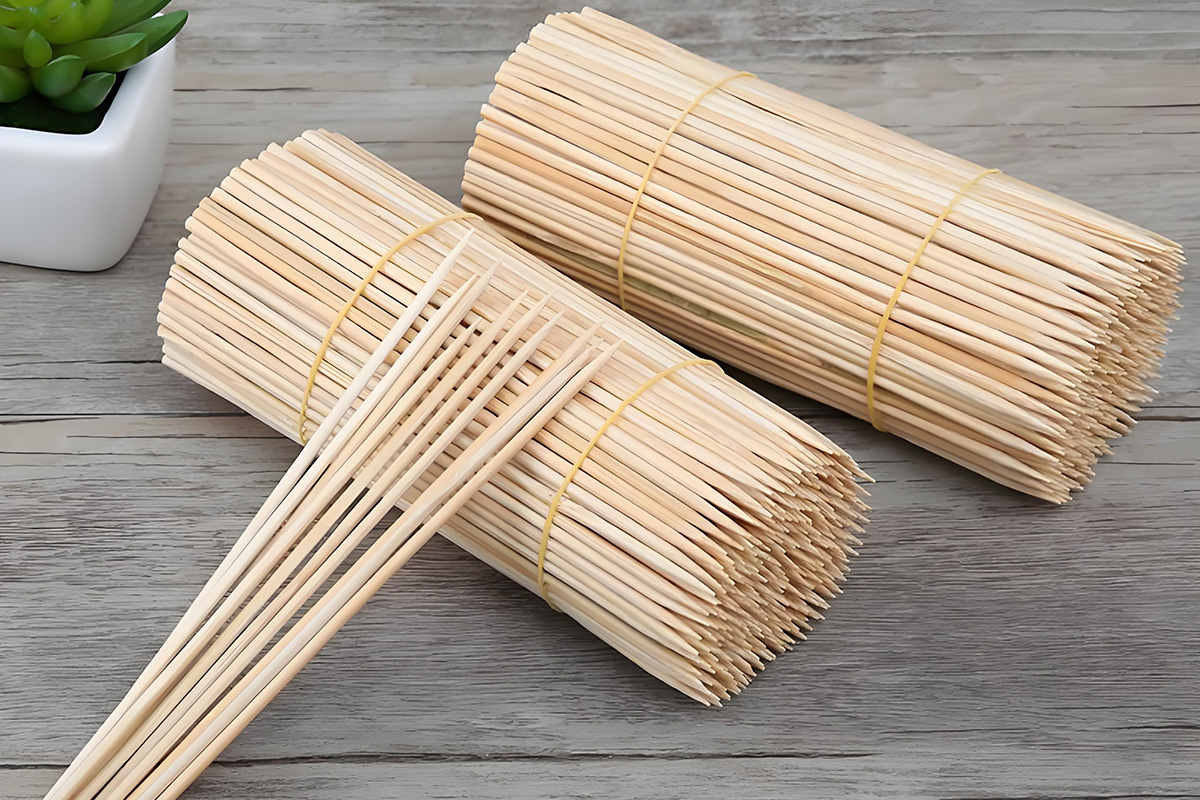 Which one is safer to use bamboo skewer or wooden skewer