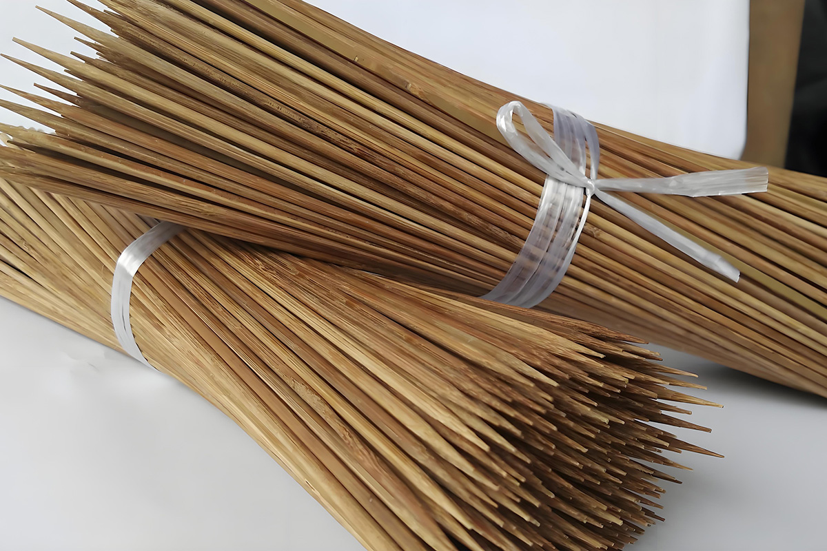 What are the reasons why bamboo skewers are more expensive than wooden skewers