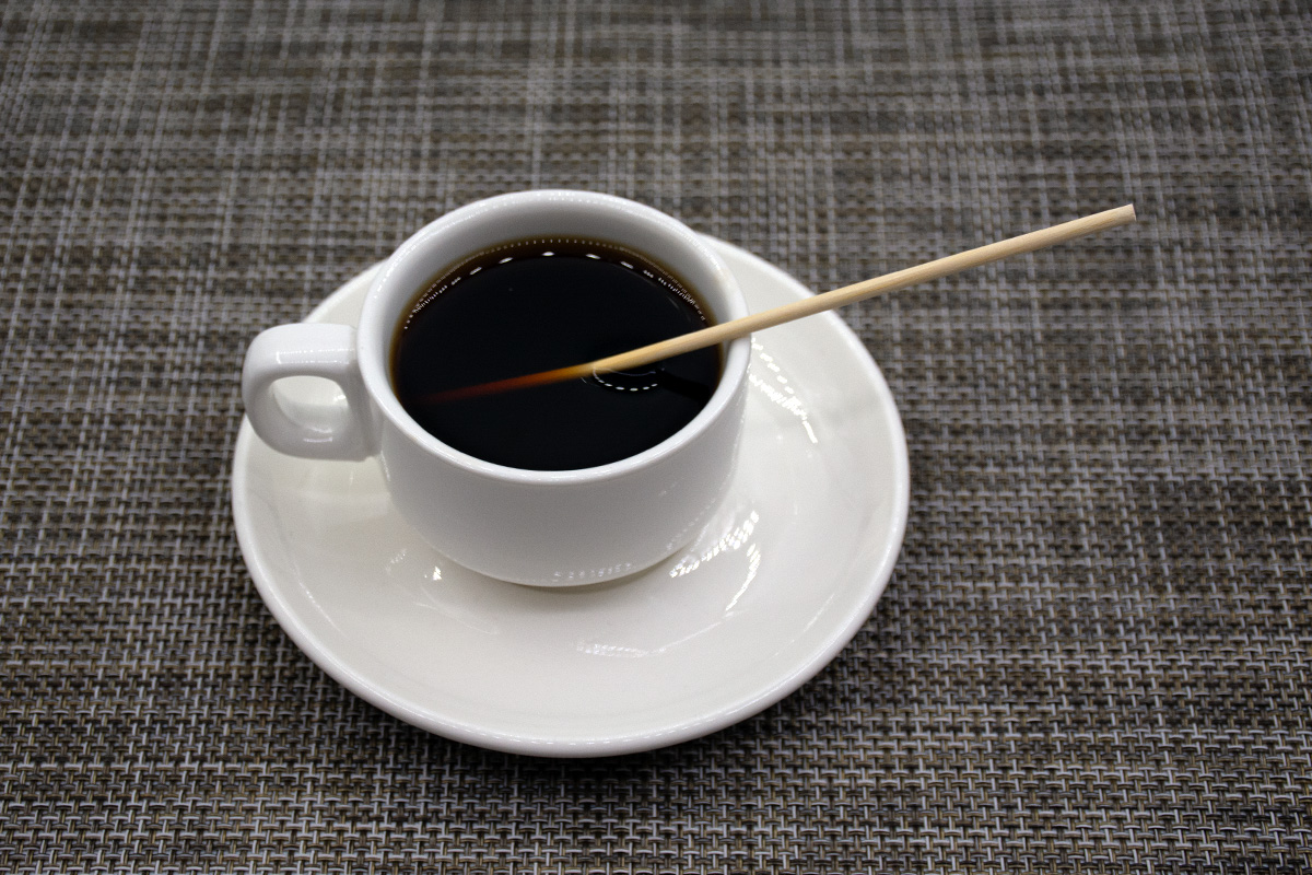 How to clean a bamboo coffee stirrer